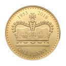 2018 The Sapphire Coronation 1p Jersey Coin Proof Boxed