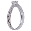 18ct White Gold 0.65ct Brilliant Cut Diamond Solitaire Ring