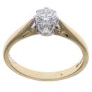 18ct Yellow Gold 0.40ct Brilliant Cut Diamond Solitaire Ring