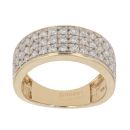 18ct Yellow Gold 1.00ct Brilliant Cut Diamond Fancy Ring