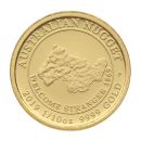 2019 1/10oz 150th Anniversary Of The Discovery Of The Welcome Stranger Australia Nugget Coin Boxed with Proof