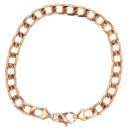 9ct Yellow Gold Curb Bracelet 8"