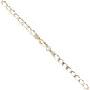 9ct Yellow Gold Curb Chain 18"