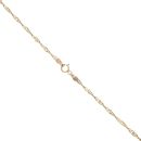 9ct Yellow Gold 0.03ct Diamond And Yellow Opal Pendant And Chain 16"