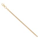 14ct Yellow Gold Herringbone Bracelet 7"