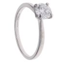 Platinum 1.09ct Brilliant Cut Lab Grown Diamond Solitaire Ring