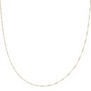 9ct Yellow Gold Twist Chain 18"