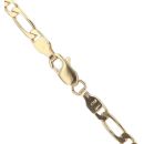 9ct Yellow Gold Figaro Chain 20"