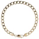 9ct Yellow Gold Curb Bracelet 8"