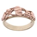 9ct Yellow and Rose Gold Tree Of Life Clogau Ring