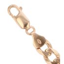 9ct Yellow Gold Curb Chain 8"
