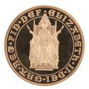 1989 Elizabeth II 1489-1989 500th Anniversary UK Full Sovereign Coin
