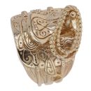 9ct Yellow Gold Saddle Ring