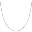 14ct Yellow Gold Twist Chain 20"