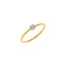 22ct Yellow Gold Cubic Zirconia Ring