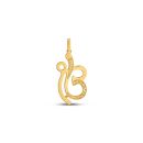 22ct Yellow Gold Ek Onkar Pendant