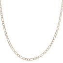 9ct Yellow Gold Figaro Chain 24"