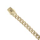 14ct Yellow Gold Monaco Classic Flex Lock Curb Bracelet 7.5"