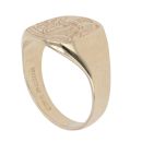 9ct Yellow Gold Newcastle United Signet Ring