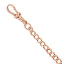 9ct Rose Gold Albert T-Bar Bracelet 8.5"