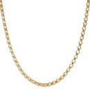 Silver Gold Plated Belcher Chain 24"