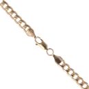 9ct Yellow Gold Curb Chain 22"