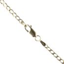18ct Yellow Gold Small Links Curb Chain 24"