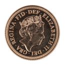 2018 Elizabeth II Fifth Portrait UK Half Sovereign Coin