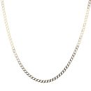 9ct Yellow Gold Curb Chain 18"