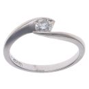 18ct White Gold 0.25ct Brilliant Cut Diamond Solitaire Ring