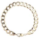 9ct Yellow Gold Curb Bracelet 8.5"