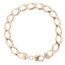 9ct Yellow Gold Curb Bracelet 8.5"