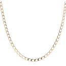 9ct Yellow Gold Curb Chain 20"