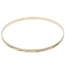 9ct Yellow Gold Patterned Bangle