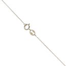 9ct Yellow Gold Cubic Zirconia 'Mum' Pendant and Chain 18"