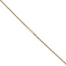 14ct Yellow Gold Pearl Flower and Bird Cluster Rope Necklace 16"