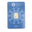 1g Britannia The Royal Mint Ingot Sealed