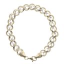 14ct Yellow & White Gold Child's 5.5" Bracelet