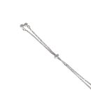 Silver Cubic Zirconia Toggle Cluster Bracelet