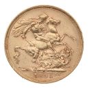 1895 Victoria Old Head Australia Full Sovereign Coin