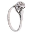 18ct White Gold 0.20ct Diamond Solitaire Ring