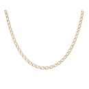 9ct Yellow Gold Double Curb Chain 24"