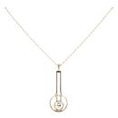 9ct Yellow Gold Rennie Mac Fancy Pendant And Chain  18"
