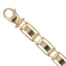 9ct Yellow Gold Fancy Bracelet 7"