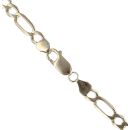 9ct Yellow Gold Figaro Chain 24"