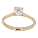 18ct Yellow Gold 0.75ct Brilliant Cut Diamond Solitaire Ring