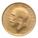 1912 George V Large Head UK Full Sovereign Coin