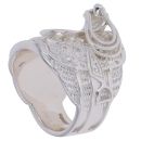 Sterling Silver Saddle Ring