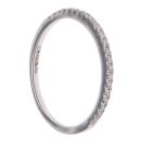 9ct White Gold 0.25ct Brilliant Cut Diamond Eternity Ring