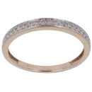 9ct Yellow Gold 0.20ct Brilliant Cut Diamond Eternity Ring